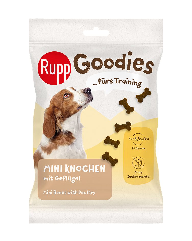 Rupp Hundesnack Mini Knochen Geflügel 200 G