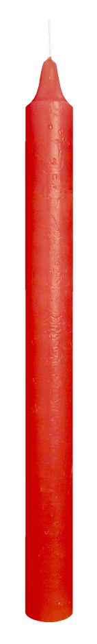 Wiedemann Stabkerze Rustik Rubin 250/22mm