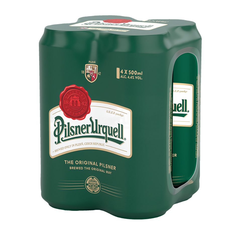 Pilsner Urquell Original Pilsner 4x0,5l 2.000 ML EINWEG mit Pfand