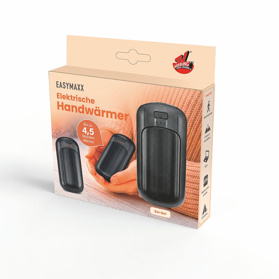 EASYmaxx Akku-Handwärmer 2er-Set