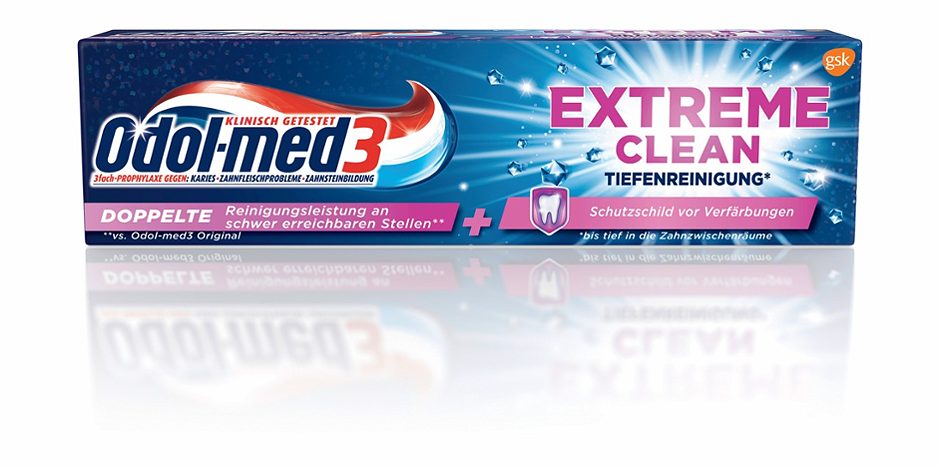 Odol-med3 Extreme Clean Zahncreme Tiefenreinigung* 75ml
