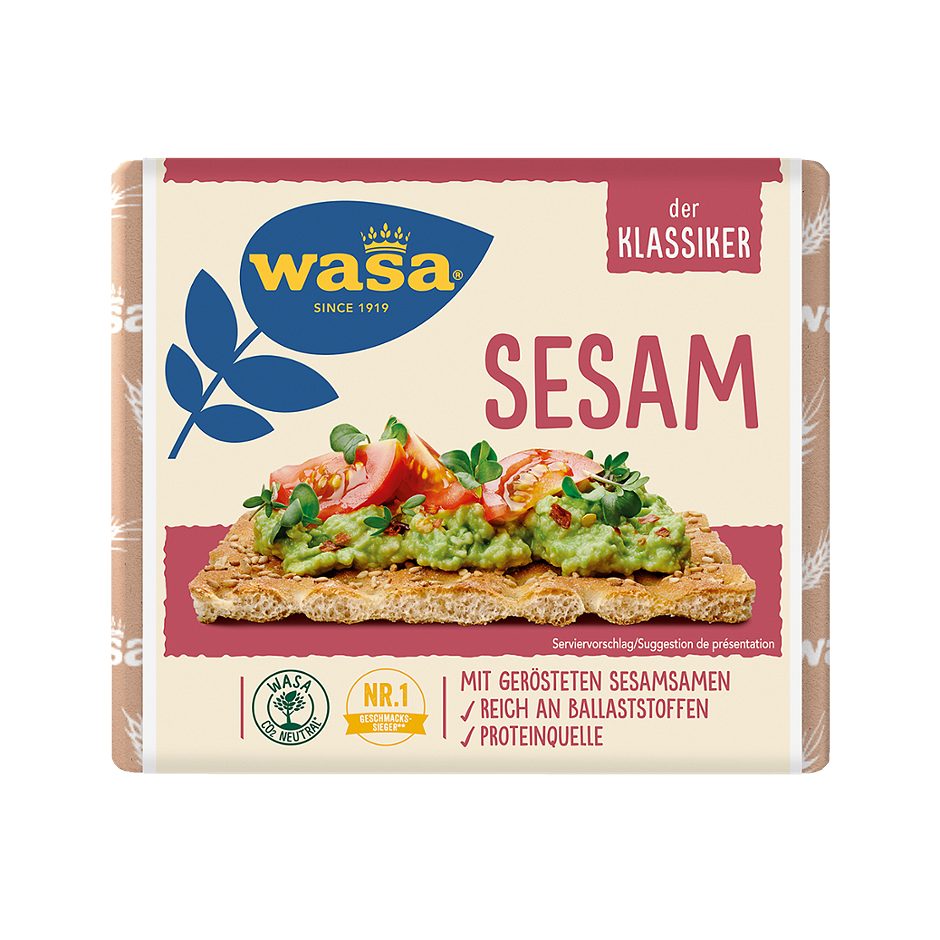 Wasa Knäckebrot Sesam 200 G