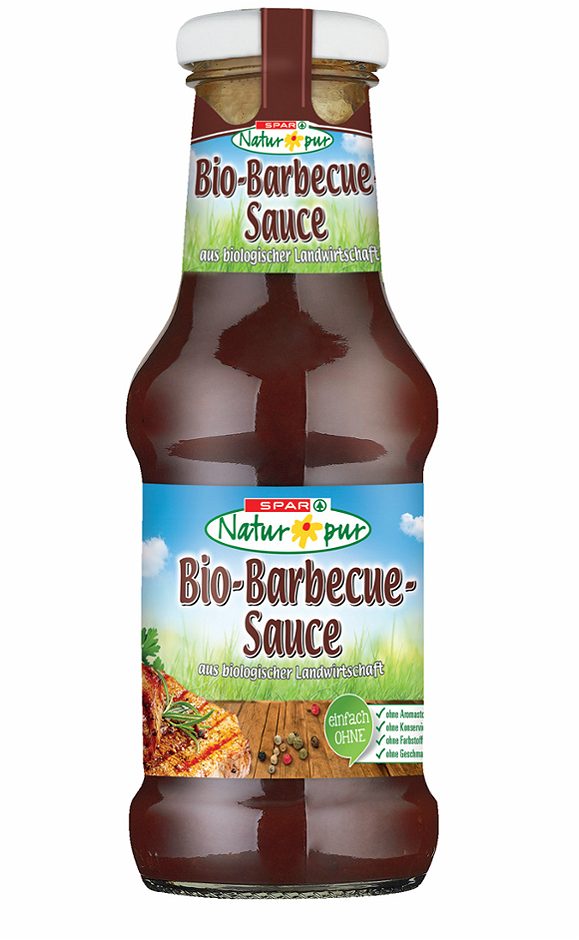 SPAR Natur*pur Bio-Barbecue-Sauce 250 ML