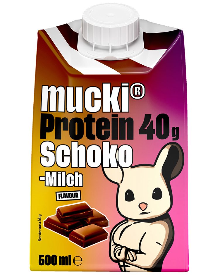 mucki Protein 40g Schoko Drink 0,5 L