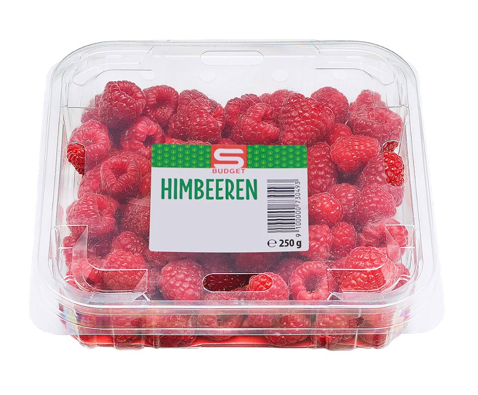 S-BUDGET Himbeeren 250 G