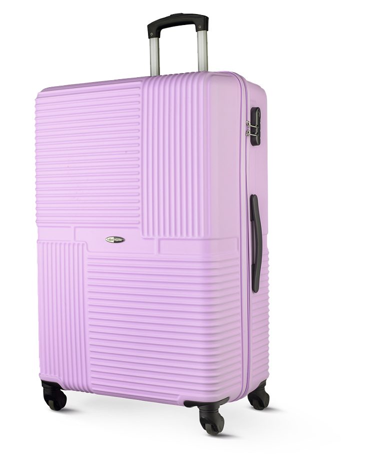 NEW YORK Professional Koffer Hartschale Flieder 55cm