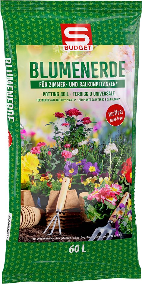 S-BUDGET Blumenerde 60 Liter 60 L