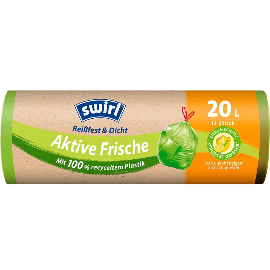Swirl Müllbeutel Anti Geruch 20 Liter