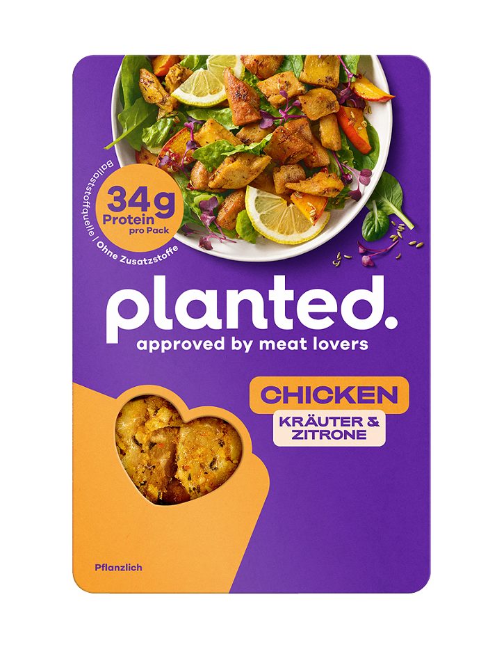 planted Chicken Güggeli Kräuter & Zitrone 160 G