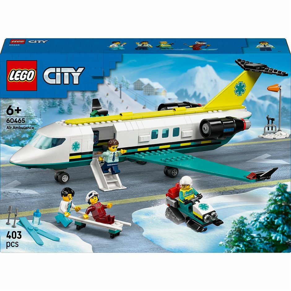 LEGO City Notfallrettungsflugzeug 60465