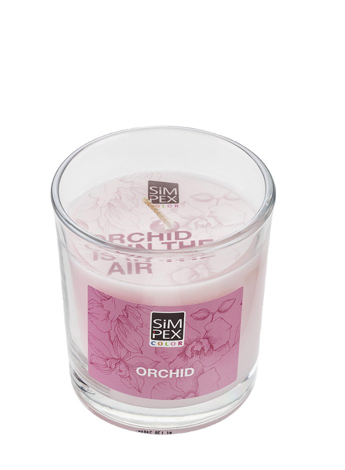 SIMPEX COLOR Duftglas Orchidee 25h Brenndauer