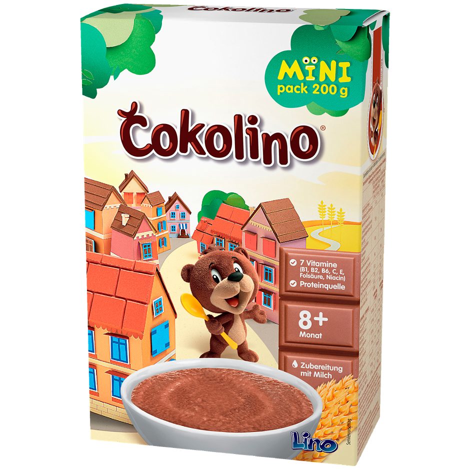 Podravka Lino Getreidebrei Čokolino 200 G