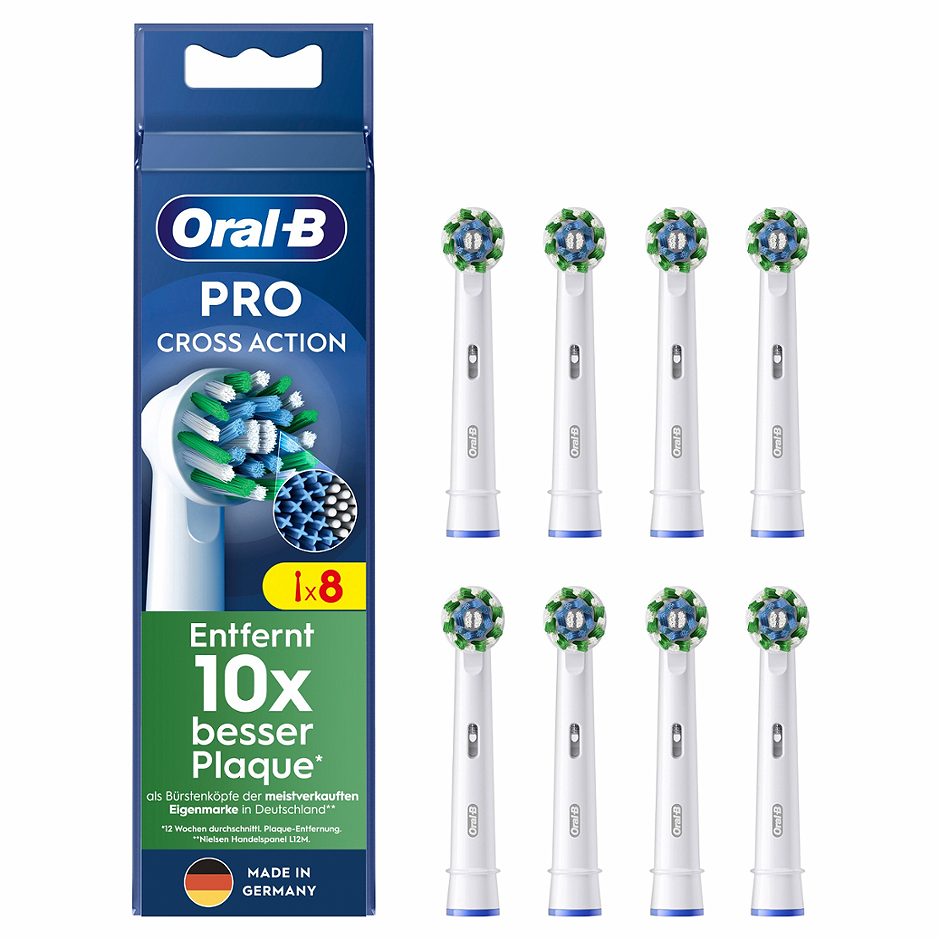 Oral-B Aufsteckbürsten Pro Cross Action 8er