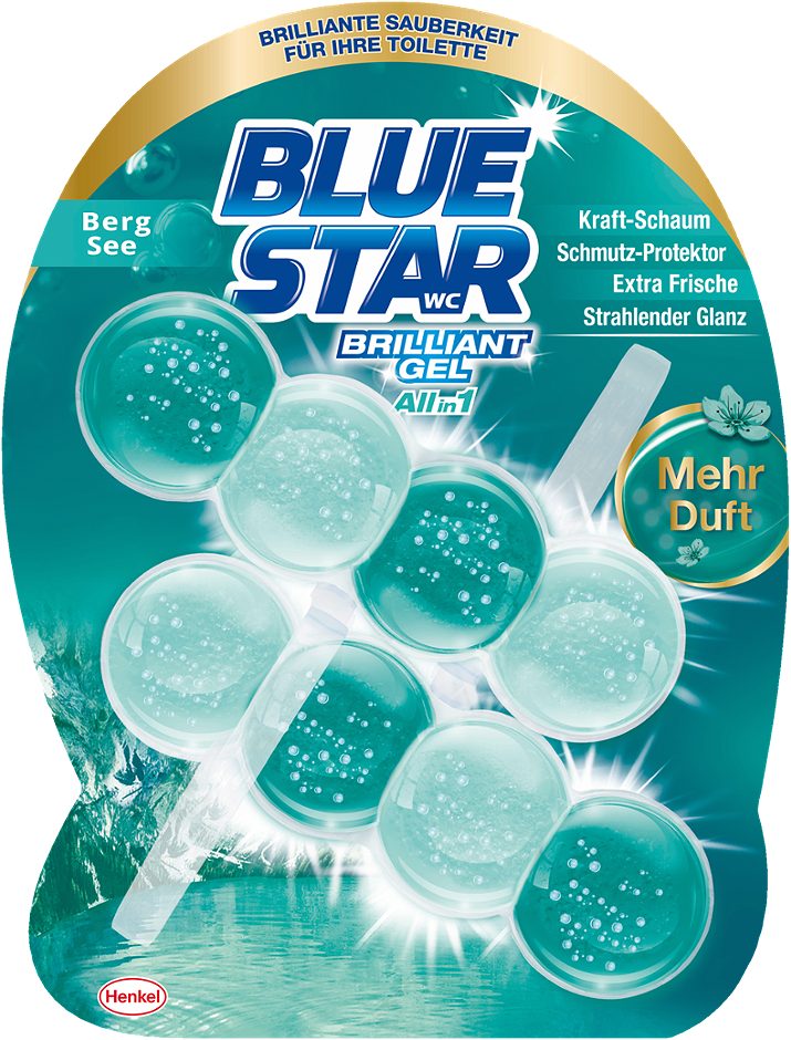 Blue Star Brilliant Gel WC Brilliant Gel Bergsee 2 x 42g