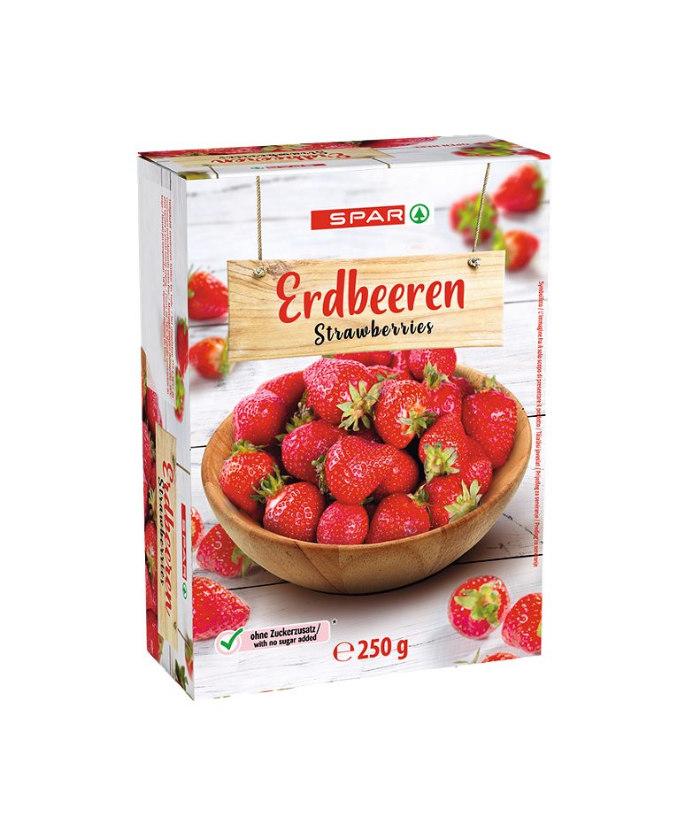 SPAR Erdbeeren tiefgekühlt 250 G