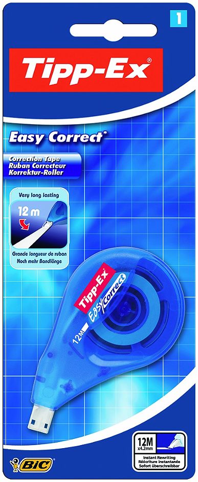Tipp-Ex Korrekturroller Easy Correct 12m x 4,2mm