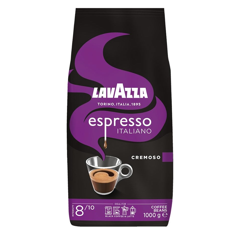 Lavazza Espresso Italiano Cremoso ganze Bohne 1 KG