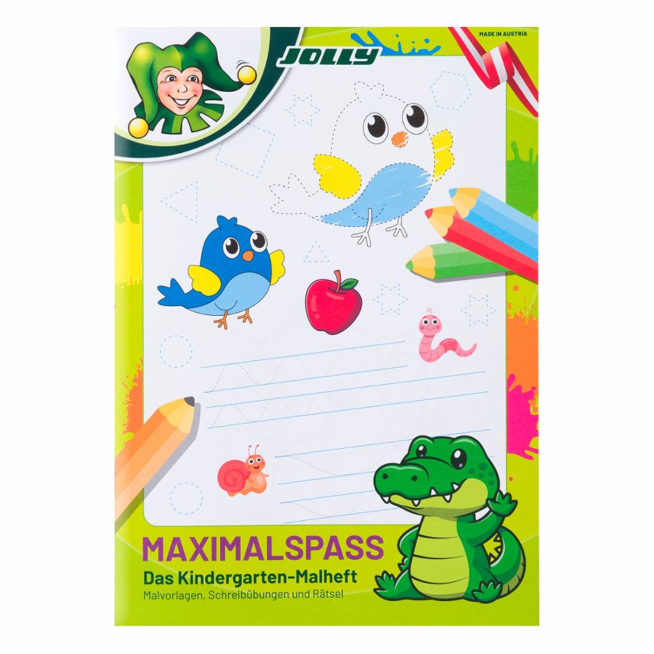 Jolly Malbuch Kindergarten A4