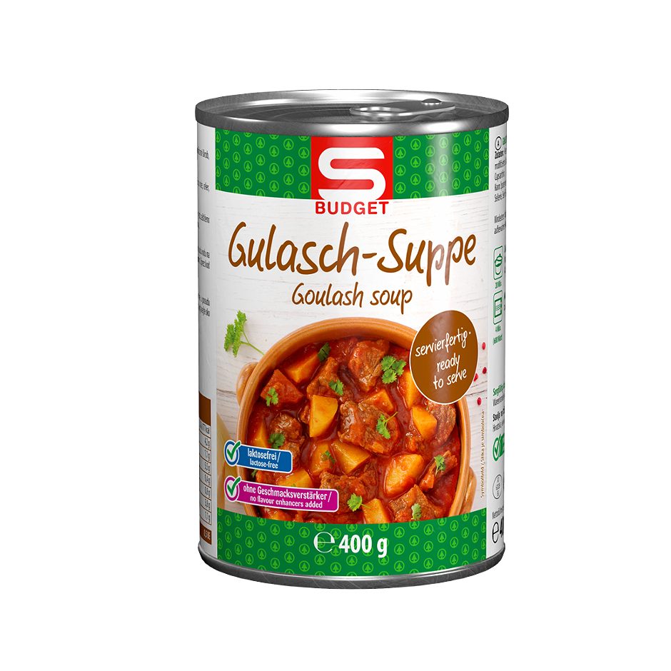S-BUDGET Gulaschsuppe 400 G