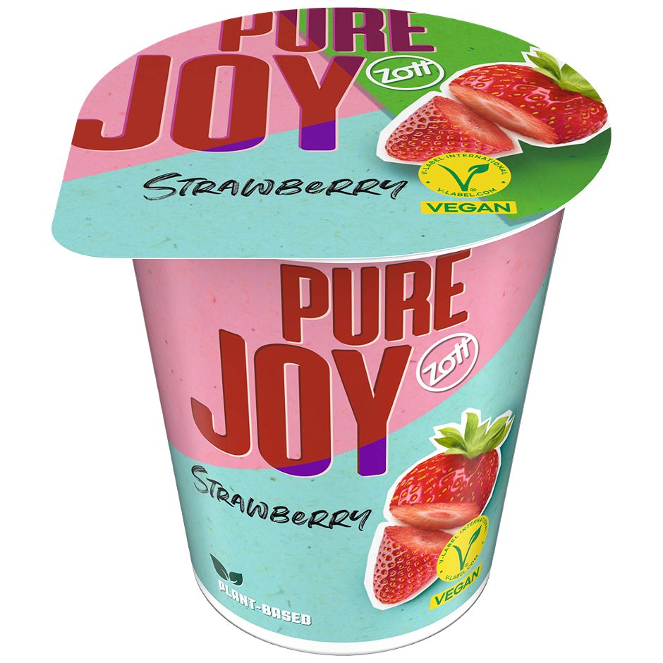 Zott veganes Fruchtjoghurt Erdbeere 140 G