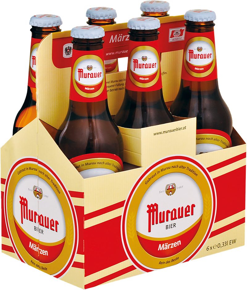 Murauer Märzen 6x0,33l 1.980 ML EINWEG ohne Pfand