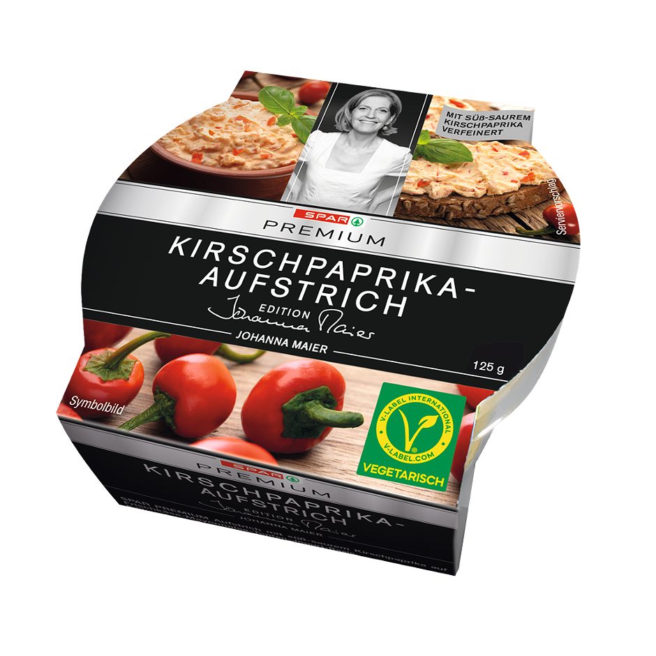 SPAR PREMIUM Edition Johanna Maier Kirschpaprika-Aufstrich 125 G
