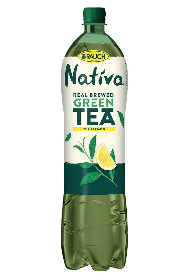 Rauch Nativa Green Tea Lemon 0,5 L EINWEG mit Pfand
