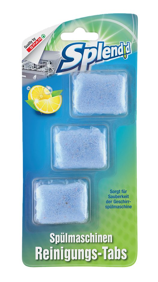 Splendid Spülmaschinen Reinigungs-Tabs 3 Stück