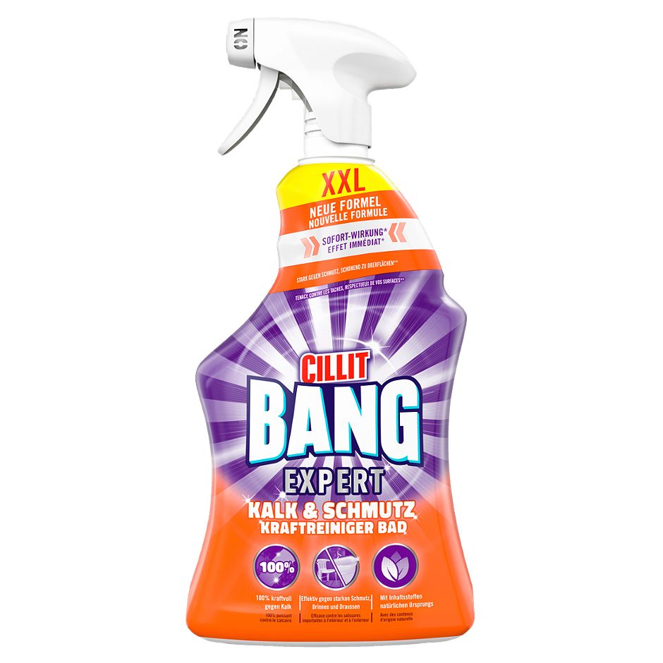 Cillit Bang Expert Kraftreiniger Bad Kalk & Schmutz 880ml