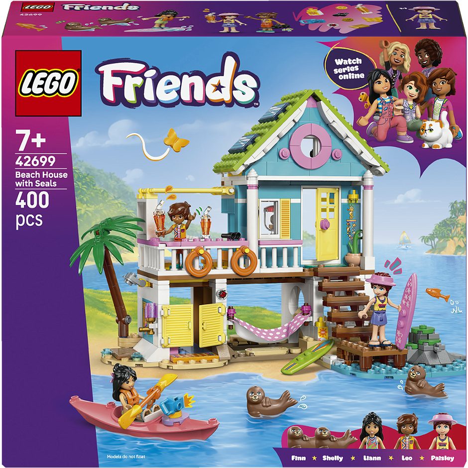 LEGO Friends Strandhaus mit Robben 42699