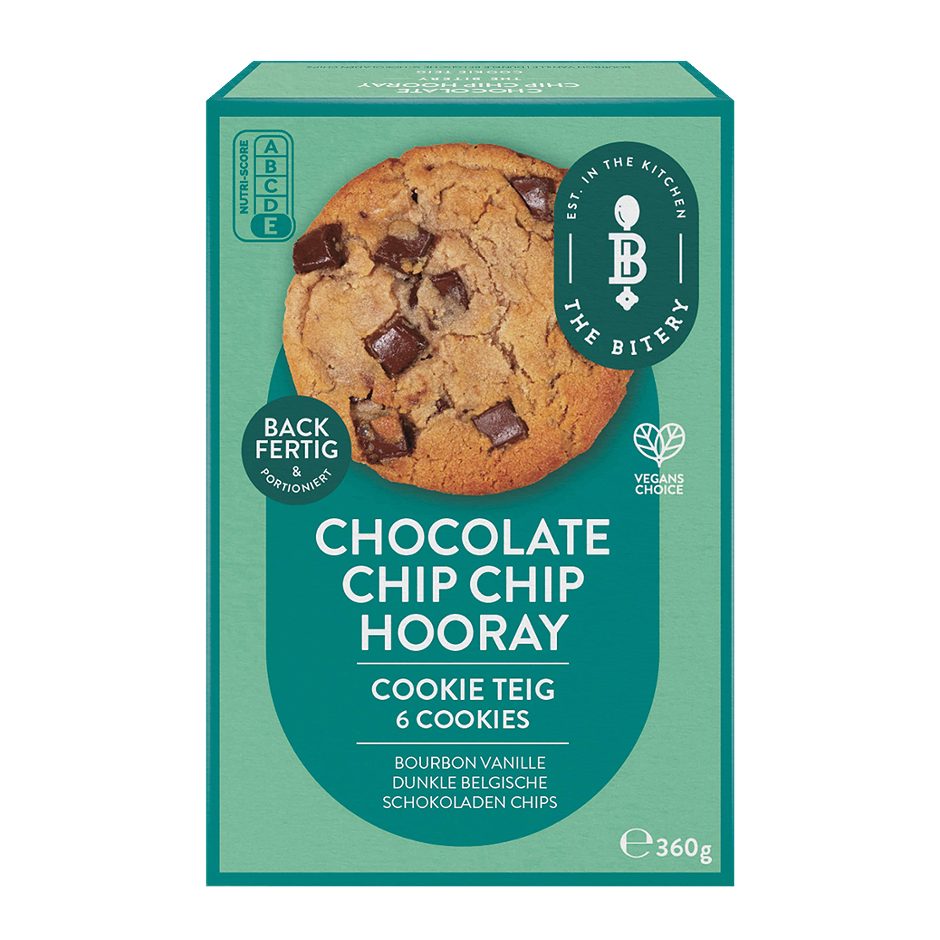 The Bitery Cookie Teig Chocolate Chip Hooray 360 G