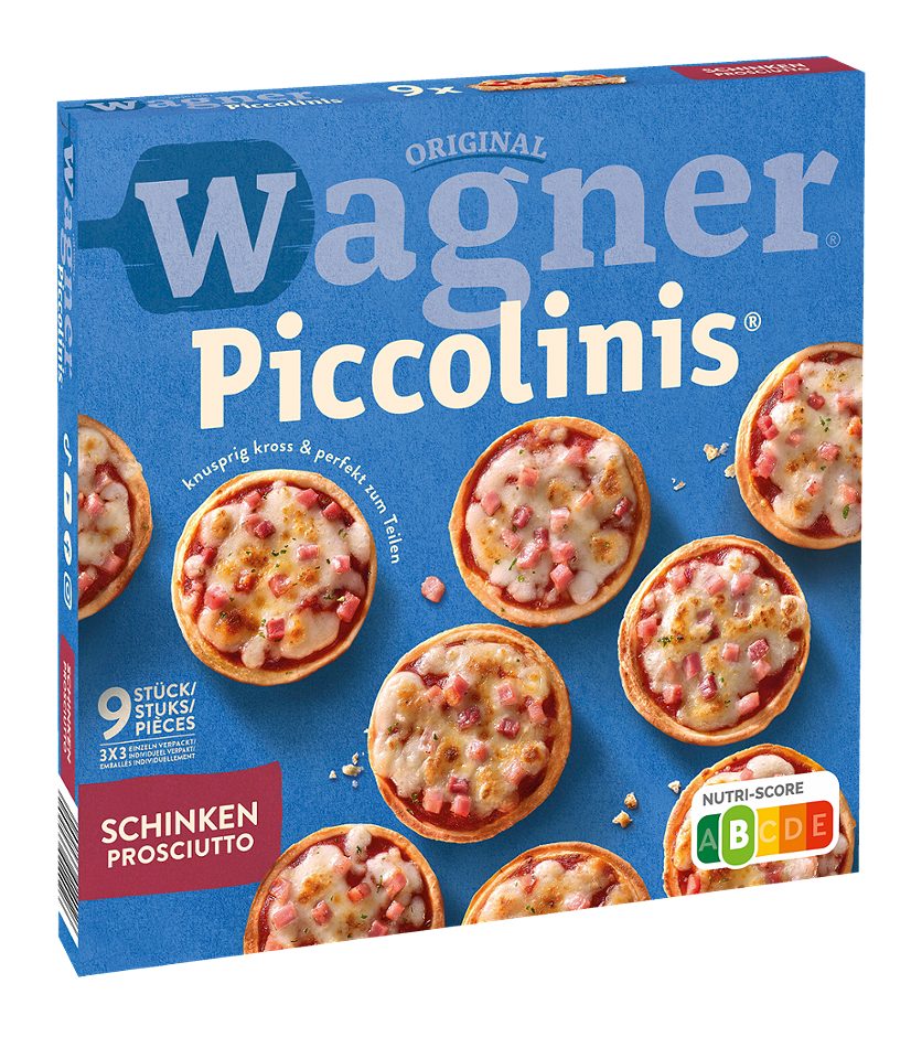 Wagner Steinofen Piccolinis Schinken 9 Stück 270 G