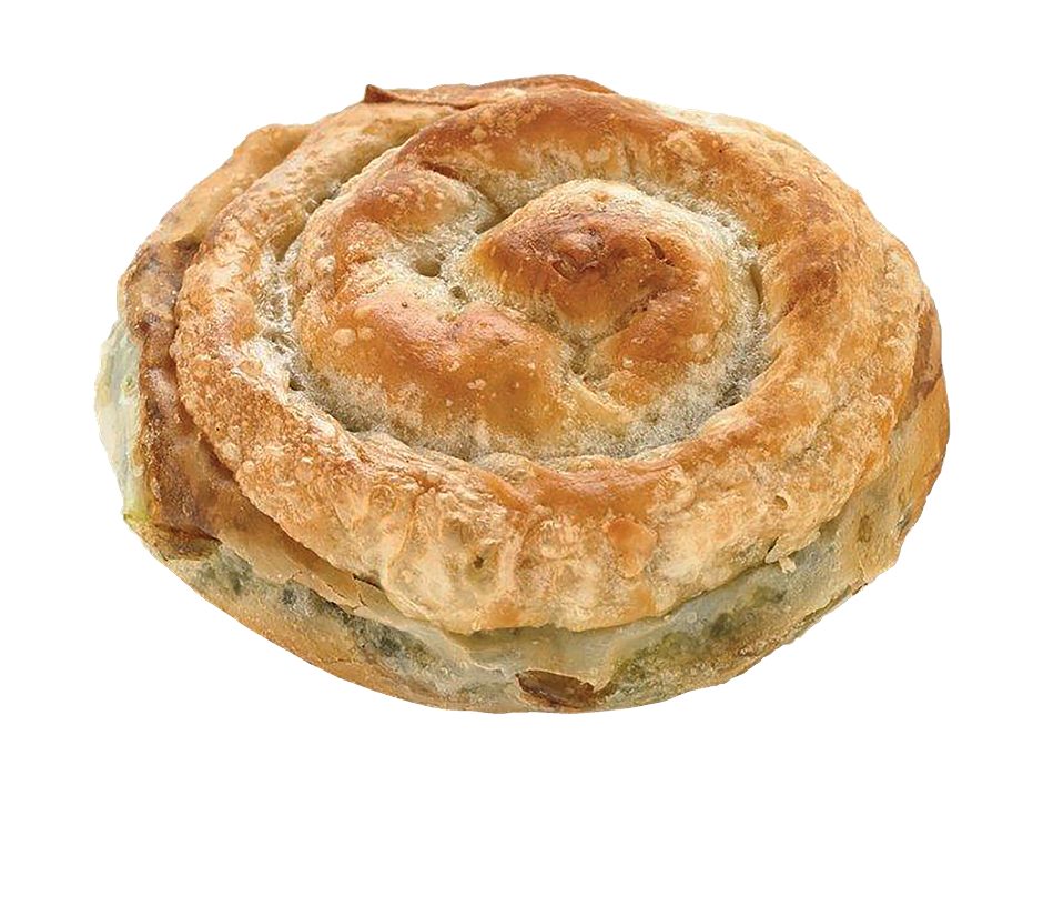 Burek m. Spinat und Kaese 100g  1 STK