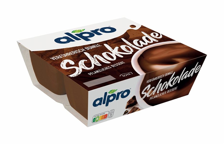 Alpro Sojadessert Dunkle Schokolade 4x125g 500 G