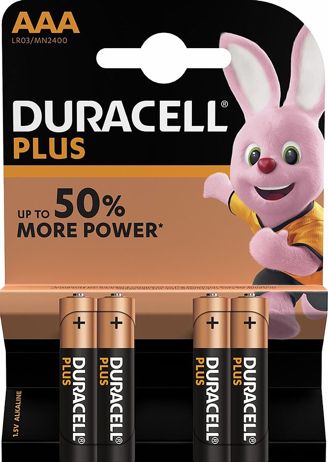 Duracell Plus Power Batterien Plus 4 Stück