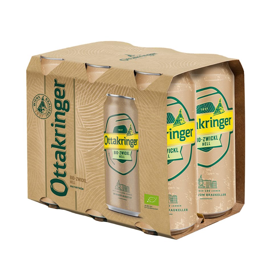 Ottakringer Bio Zwickl 6x0,5l 3.000 ML EINWEG mit Pfand