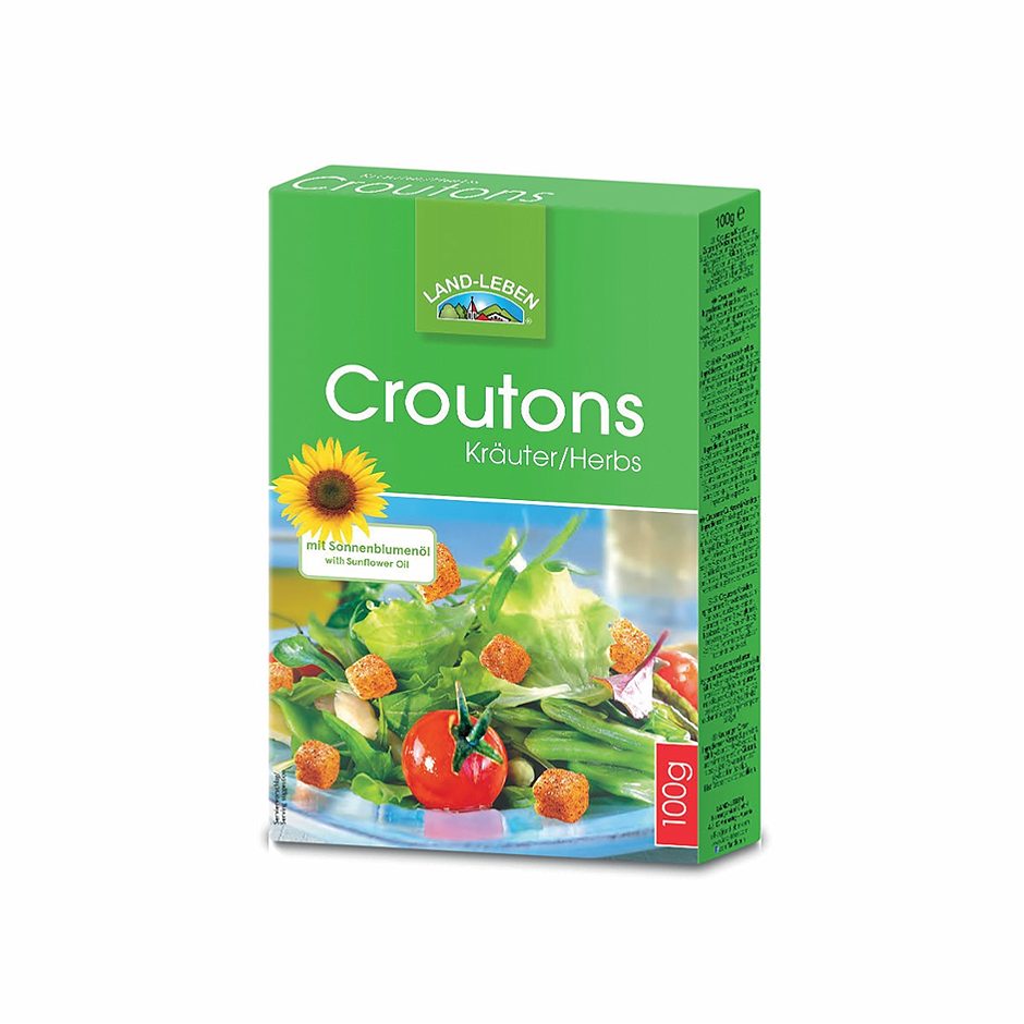 Land-Leben Croutons Kräuter 100 G