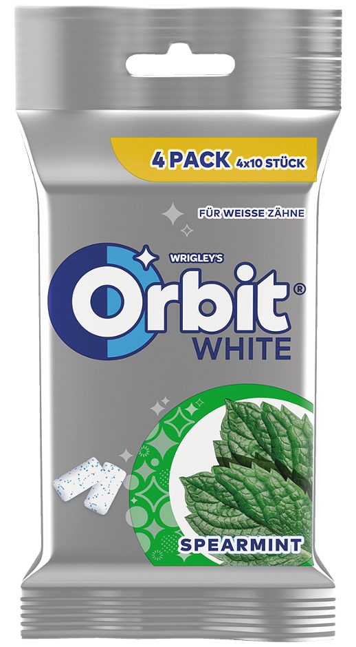 Wrigley Orbit White Spearmint 4er 56 G