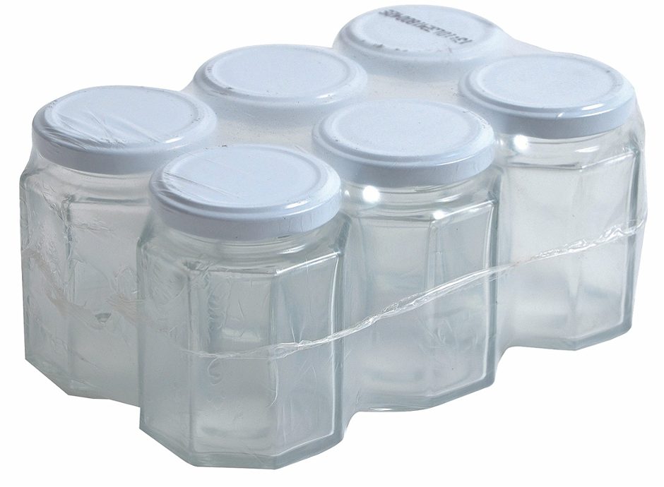 Vog Marmeladenglas mit Deckel 19cl 6er Packung