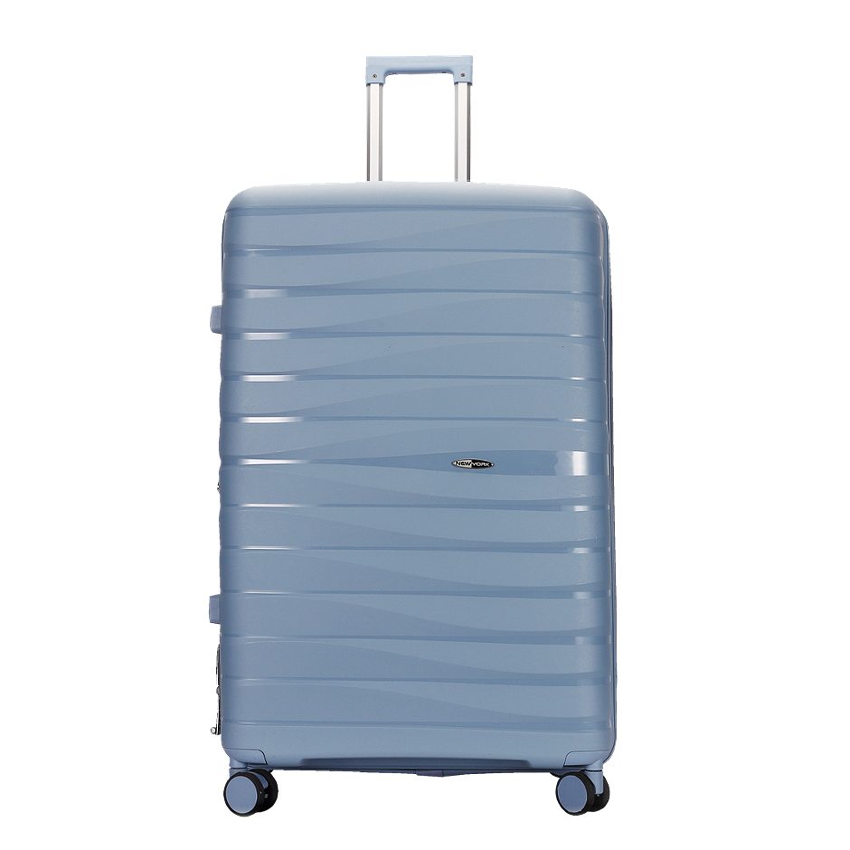 NEW YORK Exclusive Koffer Hartschale Blau 66cm