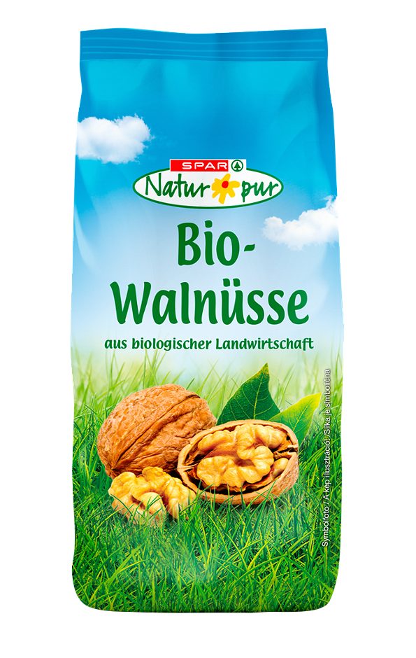 SPAR Natur*pur Bio-Walnüsse 150 G