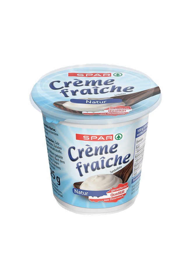 SPAR Crème fraîche Natur 125 G