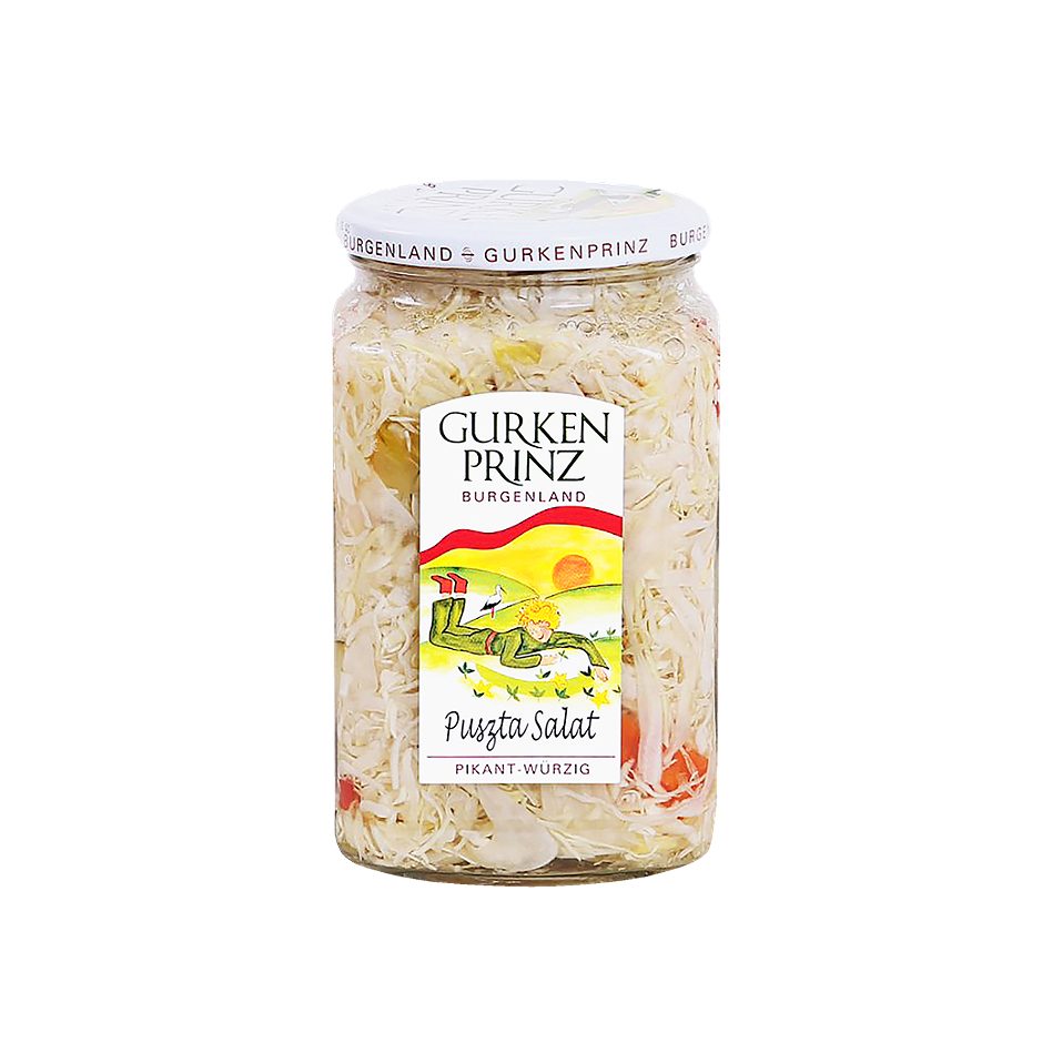Gurkenprinz Puszta Salat pikant-würzig 670 G