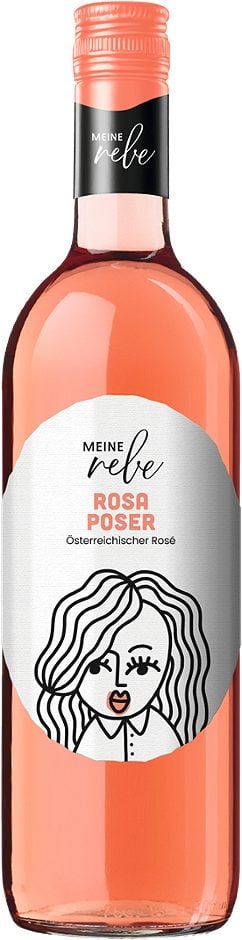 Meine Rebe Rosa Poser 2024 0,75 L