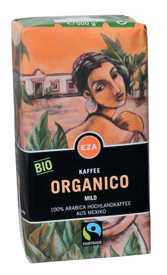 EZA Bio Kaffee Organico mild 500 G