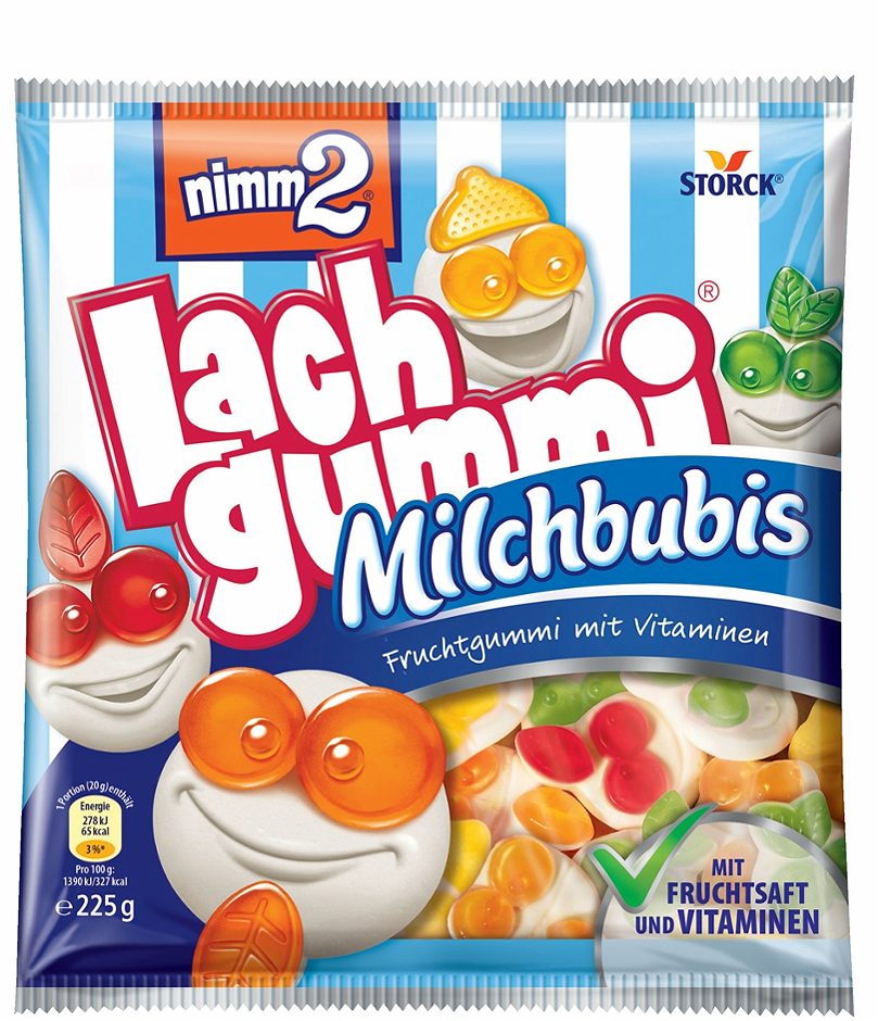 Storck Nimm 2 Lachgummi Milchbubis 225 G
