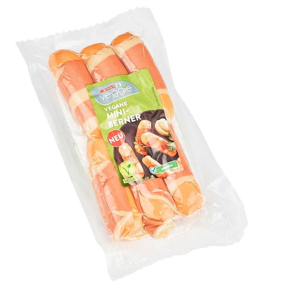 SPAR Veggie vegane Mini-Berner 200 G