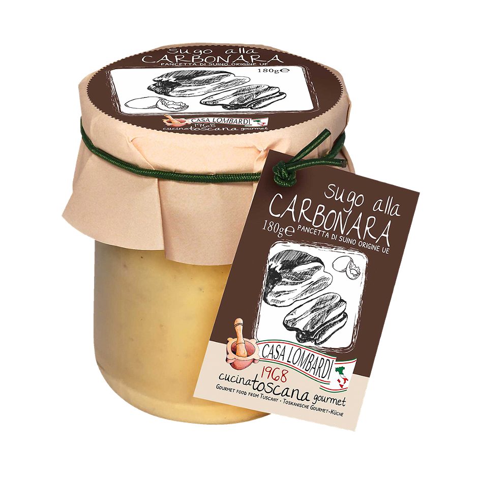 Casa Lombardi Sauce Carbonara 180g 180 G