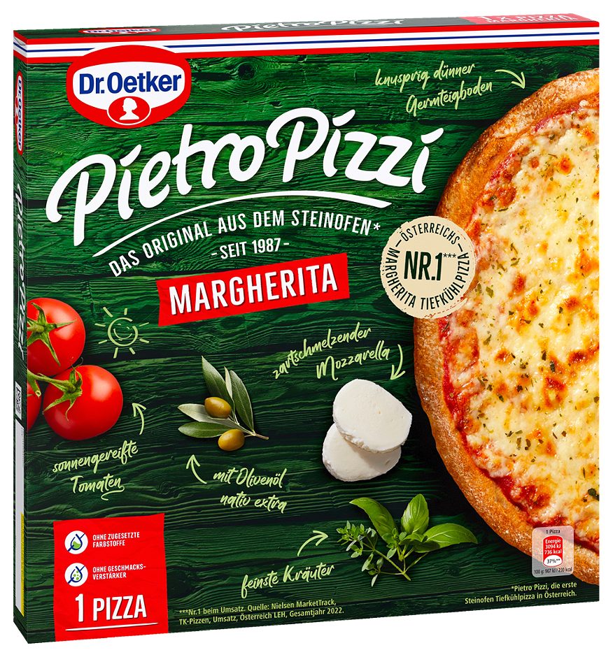 Dr. Oetker Pietro Pizzi Margherita 320 G