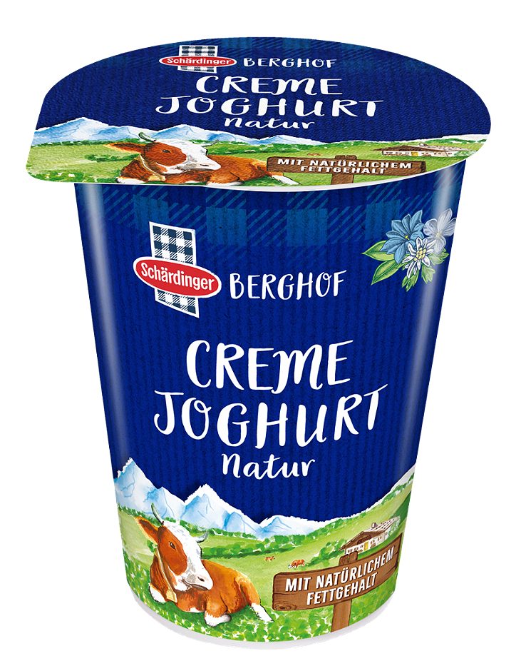 Schärdinger Berghof Creme Joghurt Natur 400 G